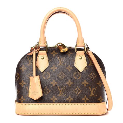 louis vuitton alma monogram bb brown|louis vuitton bb alma price.